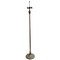 Pedestal Floor Metal Lamp Base Dark Bronze Finish With Gold Highlights, Nicely Weighted, 62" Tall